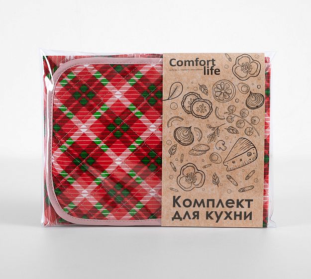 Плетение 1 набор для кухни 3 предмета